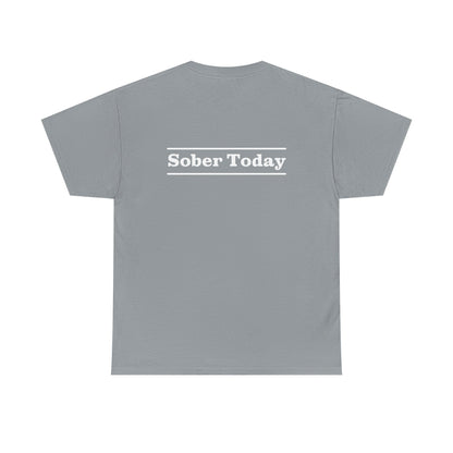 Haler Smith - T-Shirt - Haler Smith Heavy Cotton Short Sleeve Tee - Sober Today 3 - 2XL - 5XL