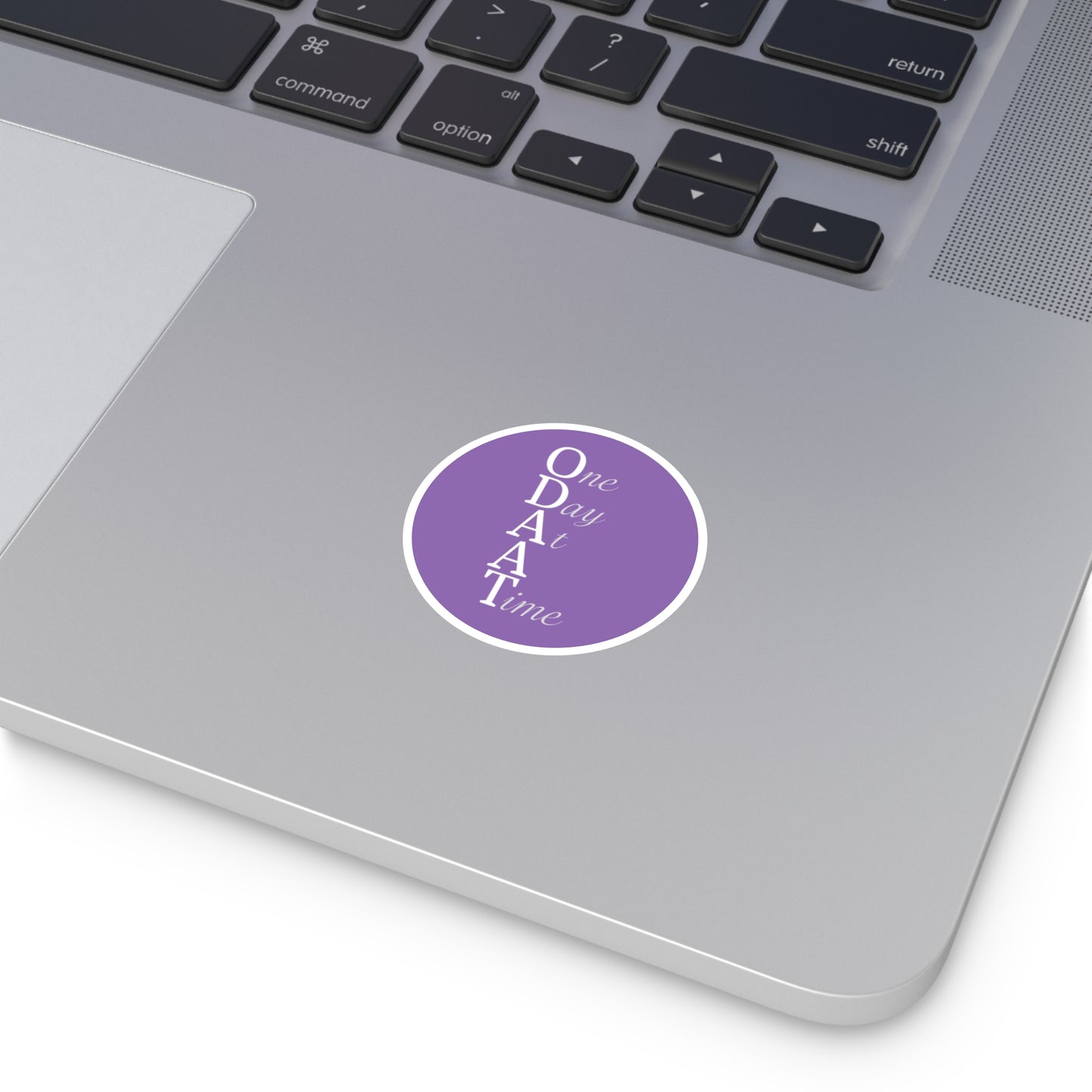 Haler Smith Vinyl Round Sticker - ODAAT - Light Purple