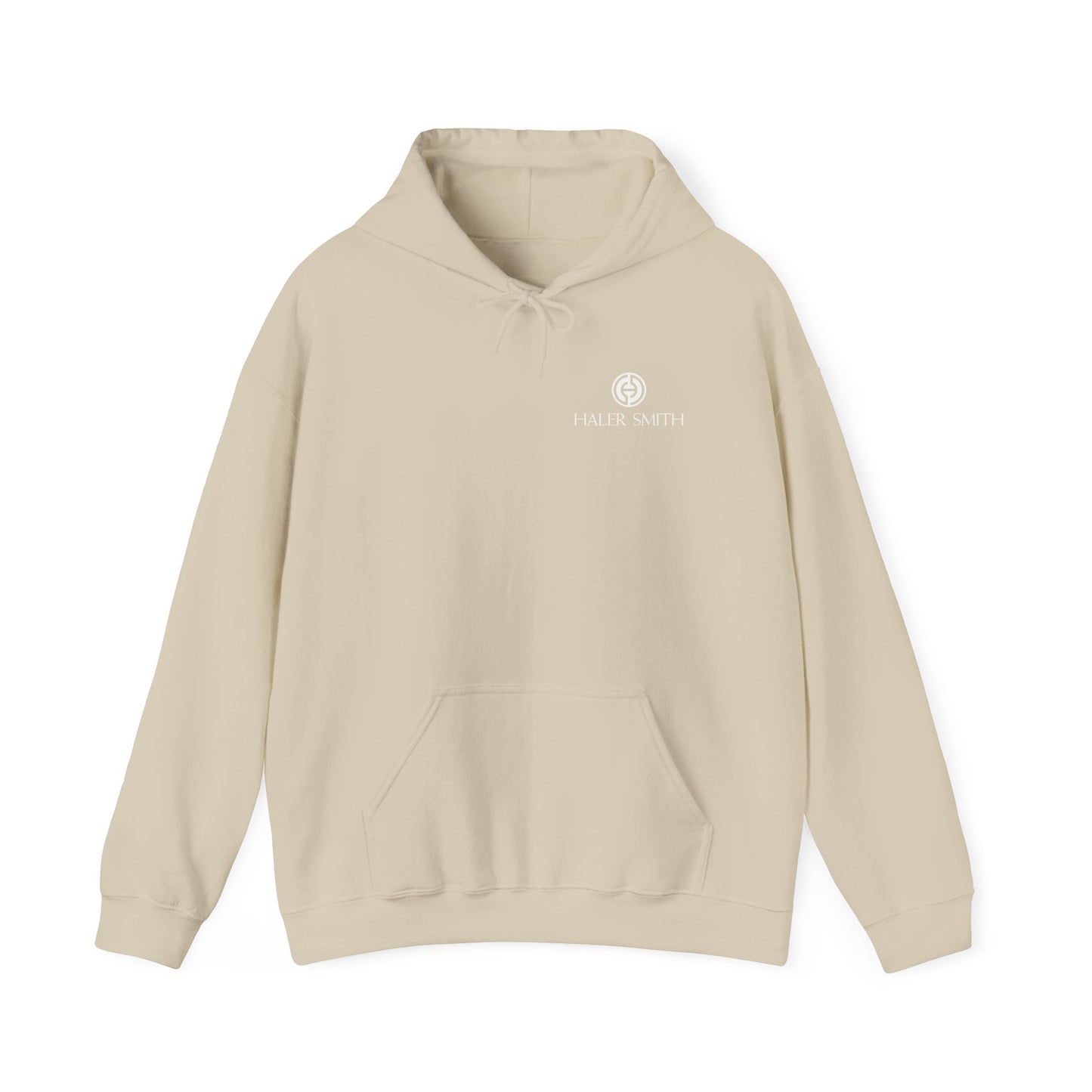 Haler Smith Cotton Blend Hooded Sweatshirt Hoodie 2XL-5XL - Change Logo White
