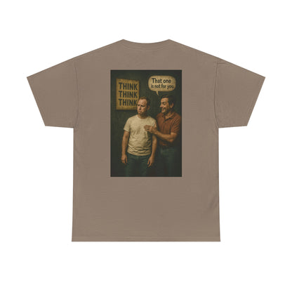 Haler Smith Heavy Cotton Short Sleeve Tee S-XL - Think Is Not For You - Clubhouse Male
