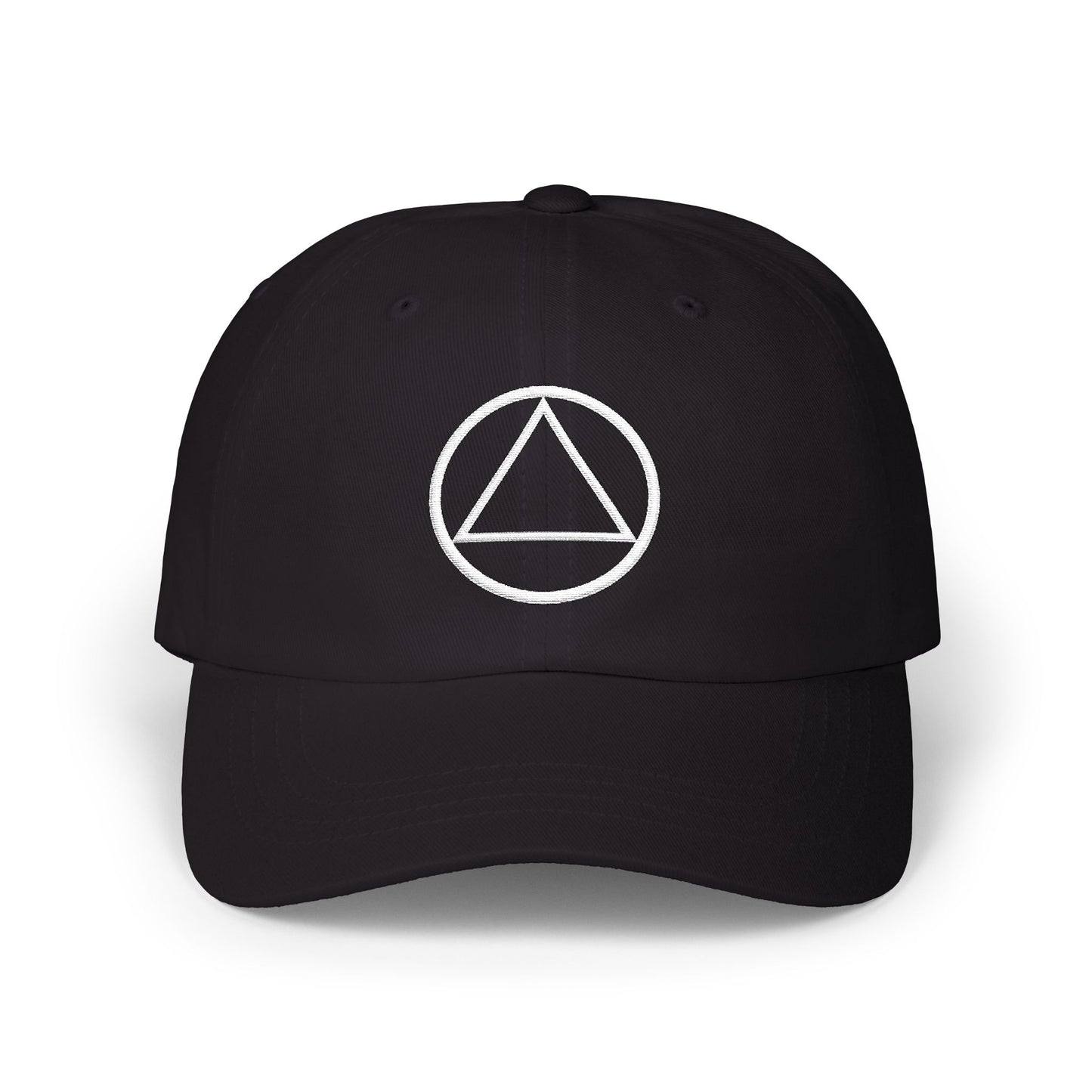 Recovery Dad Cap | Circle and Triangle Design 1