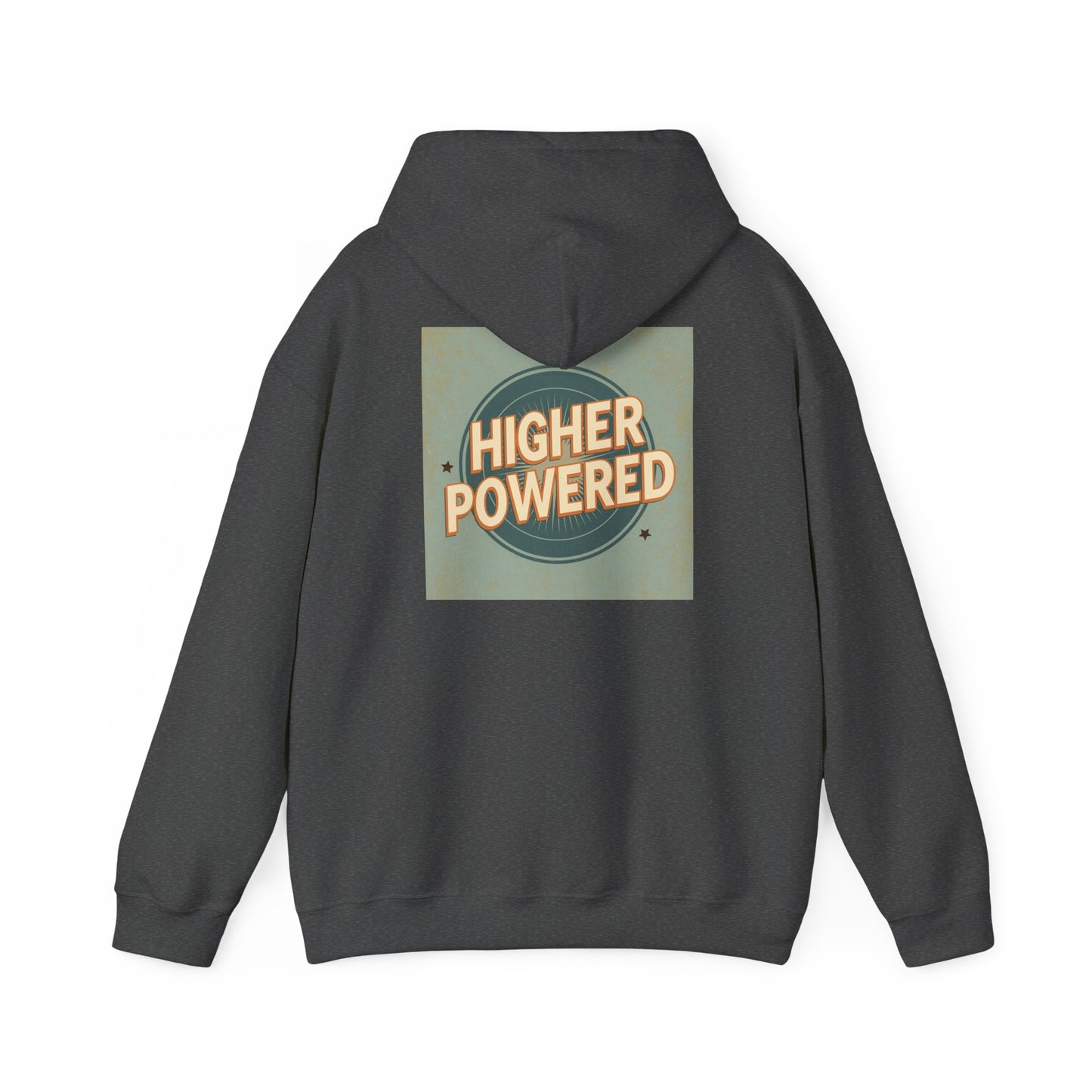 Haler Smith - Hoodie - Haler Smith Cotton Blend Hooded Sweatshirt Hoodie - Higher Powered 1 - S - XL