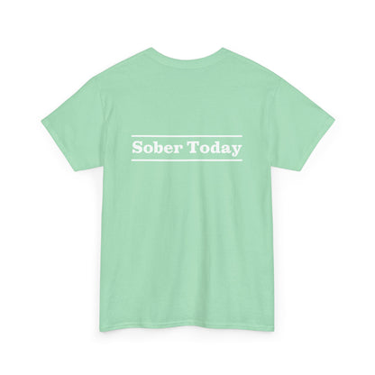 Haler Smith - T-Shirt - Haler Smith Heavy Cotton Short Sleeve Tee - Sober Today 3 - 2XL - 5XL