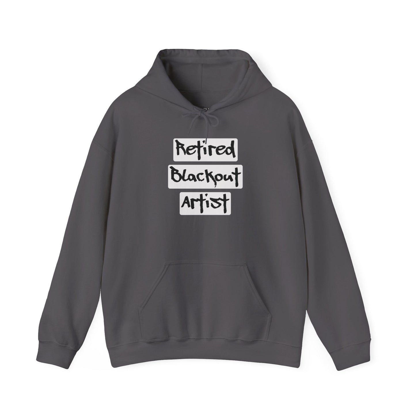 Recovery Hoodie | Retired Blackout Artist 1 On The Front