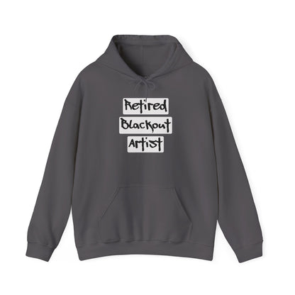 Recovery Hoodie | Retired Blackout Artist 1 On The Front