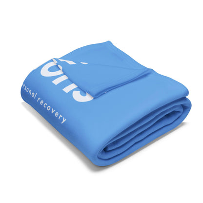 Haler Smith Polar Fleece Blanket - 12 Traditions - Light Blue