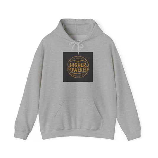Recovery Hoodie | Higher Powered Design 2 On The Front