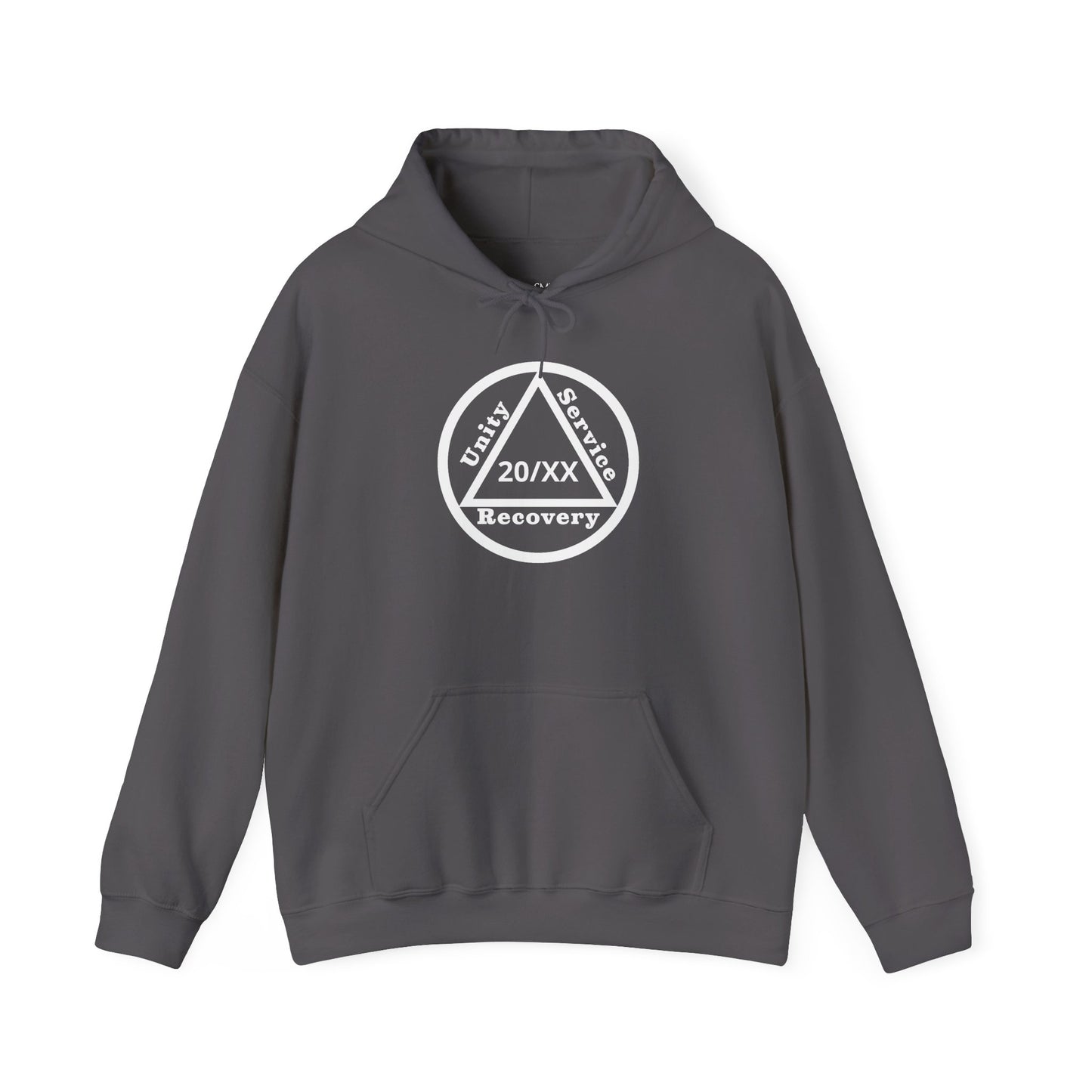 Sobriety Hoodie | Unity Service Recovery Sobriety Years Design 1 On The Front