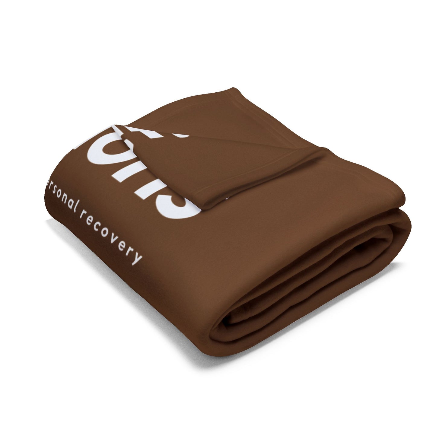 Haler Smith Polar Fleece Blanket - 12 Traditions - Brown