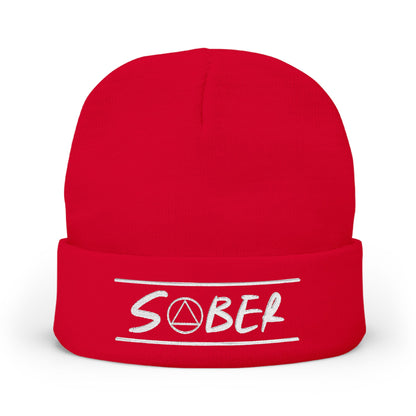 Recovery Knit Beanie | Sober Design 1