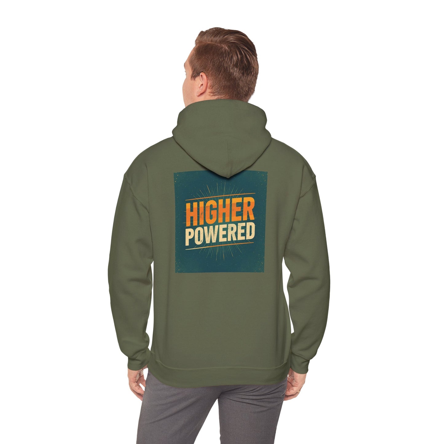 Haler Smith - Hoodie - Haler Smith Cotton Blend Hooded Sweatshirt Hoodie - Higher Powered 3 - S - XL