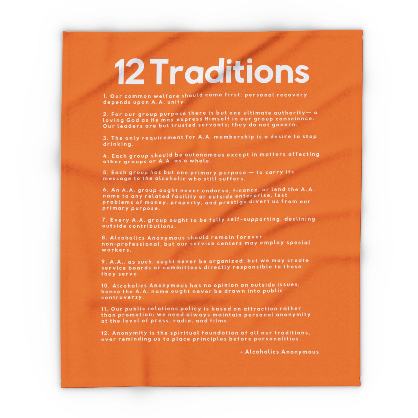 Haler Smith - Home Decor - Haler Smith Polar Fleece Blanket - 12 Traditions - Crusta