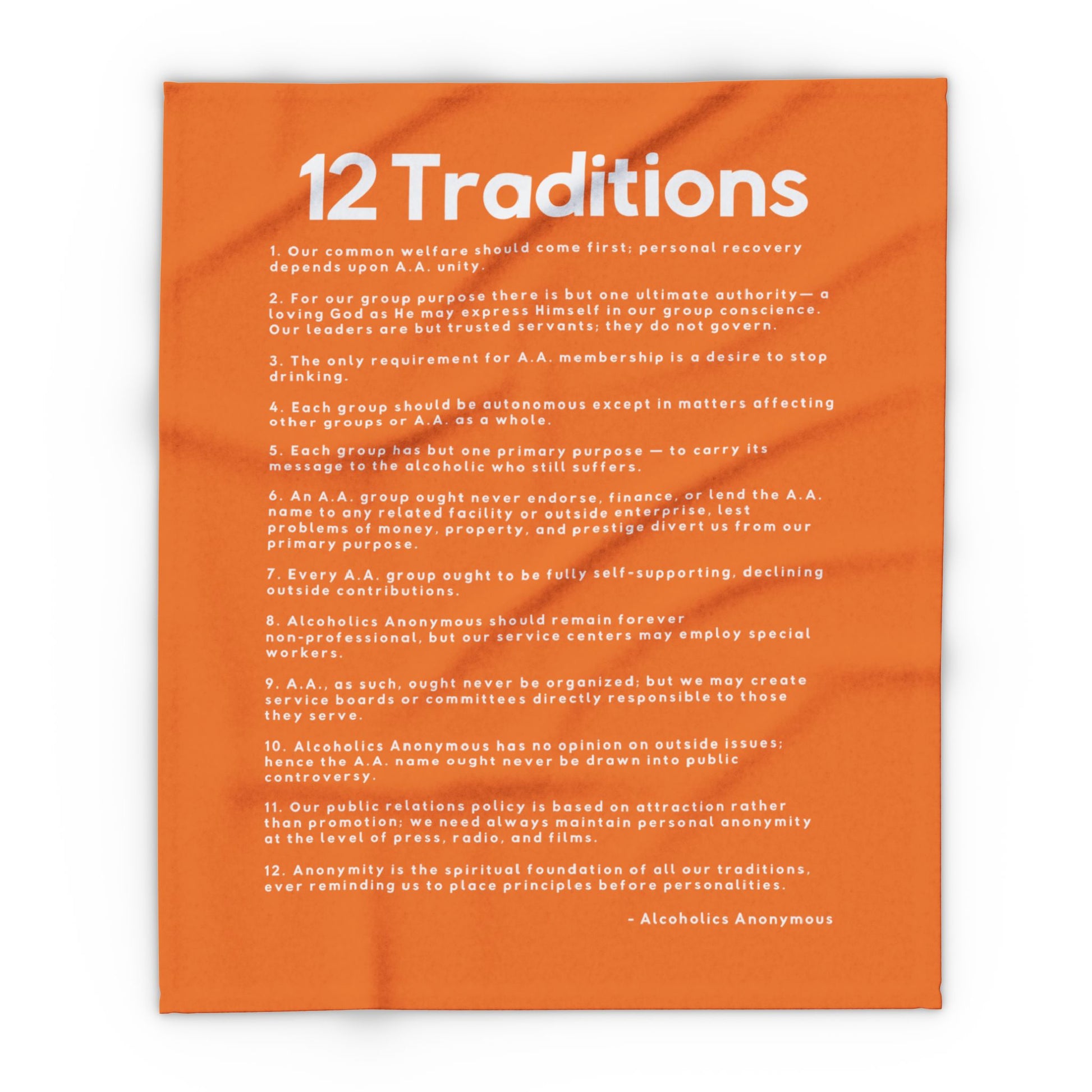 Haler Smith - Home Decor - Haler Smith Polar Fleece Blanket - 12 Traditions - Crusta