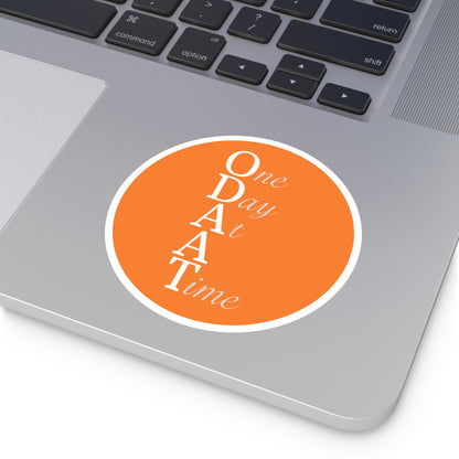 Haler Smith Vinyl Round Sticker - ODAAT - Crusta