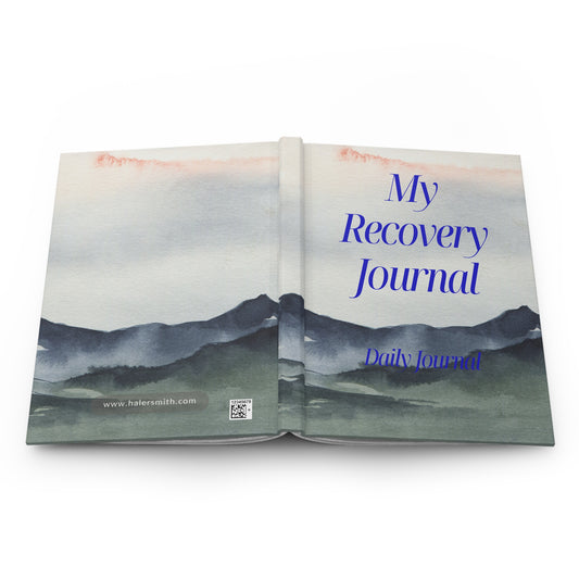 Recovery Hardcover Journal | My Recovery Journal | Mountain Scene