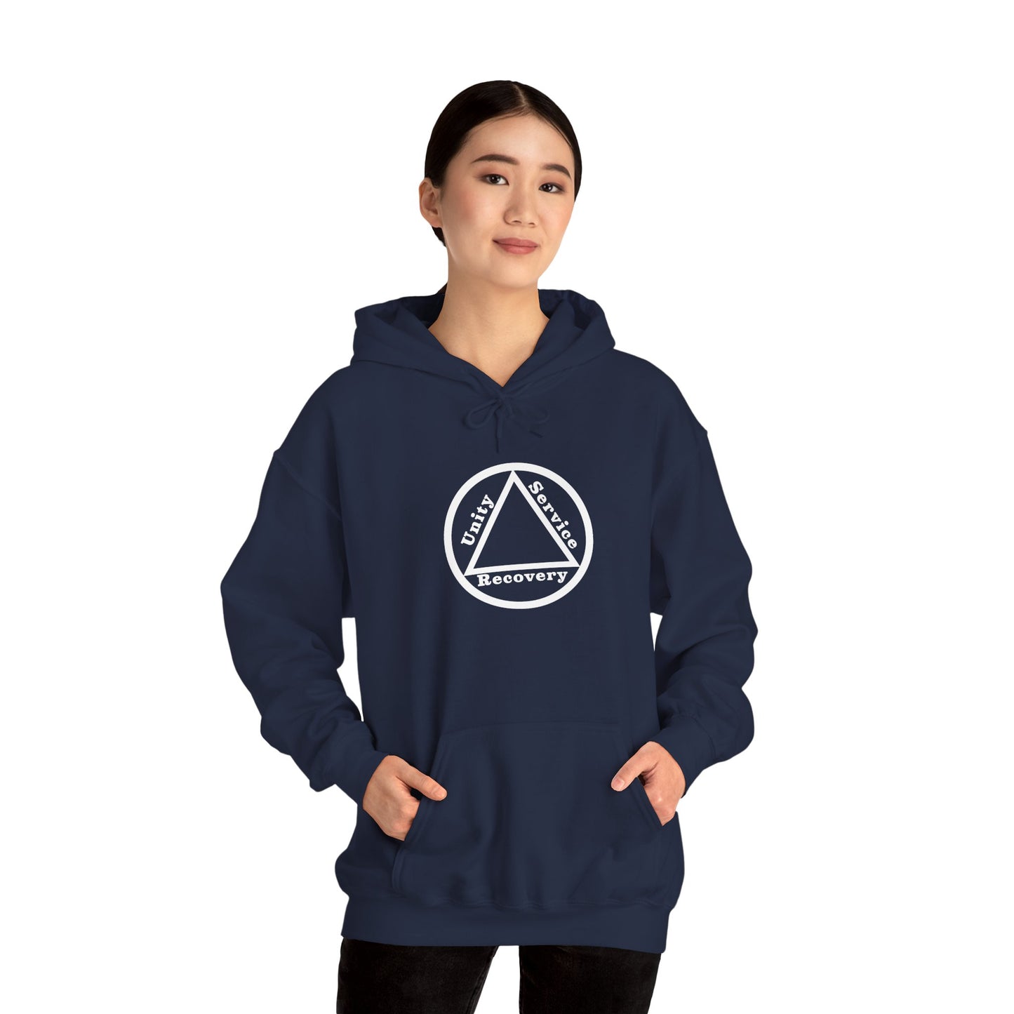 Recovery Hoodie | Unity Service Recovery Design 1 On The Front