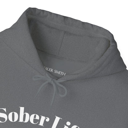 Recovery Hoodie | Sober Life Est. Design 1 On The Front