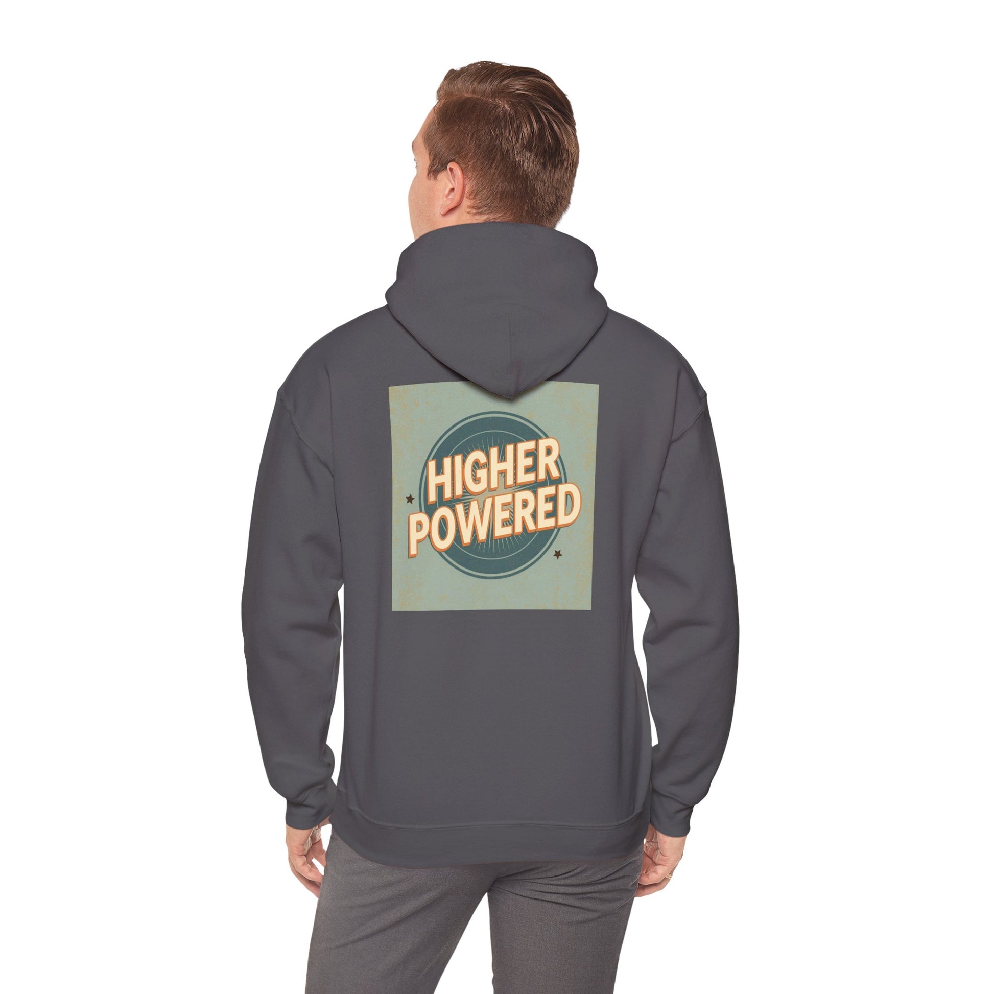 Haler Smith - Hoodie - Haler Smith Cotton Blend Hooded Sweatshirt Hoodie - Higher Powered 1 - S - XL
