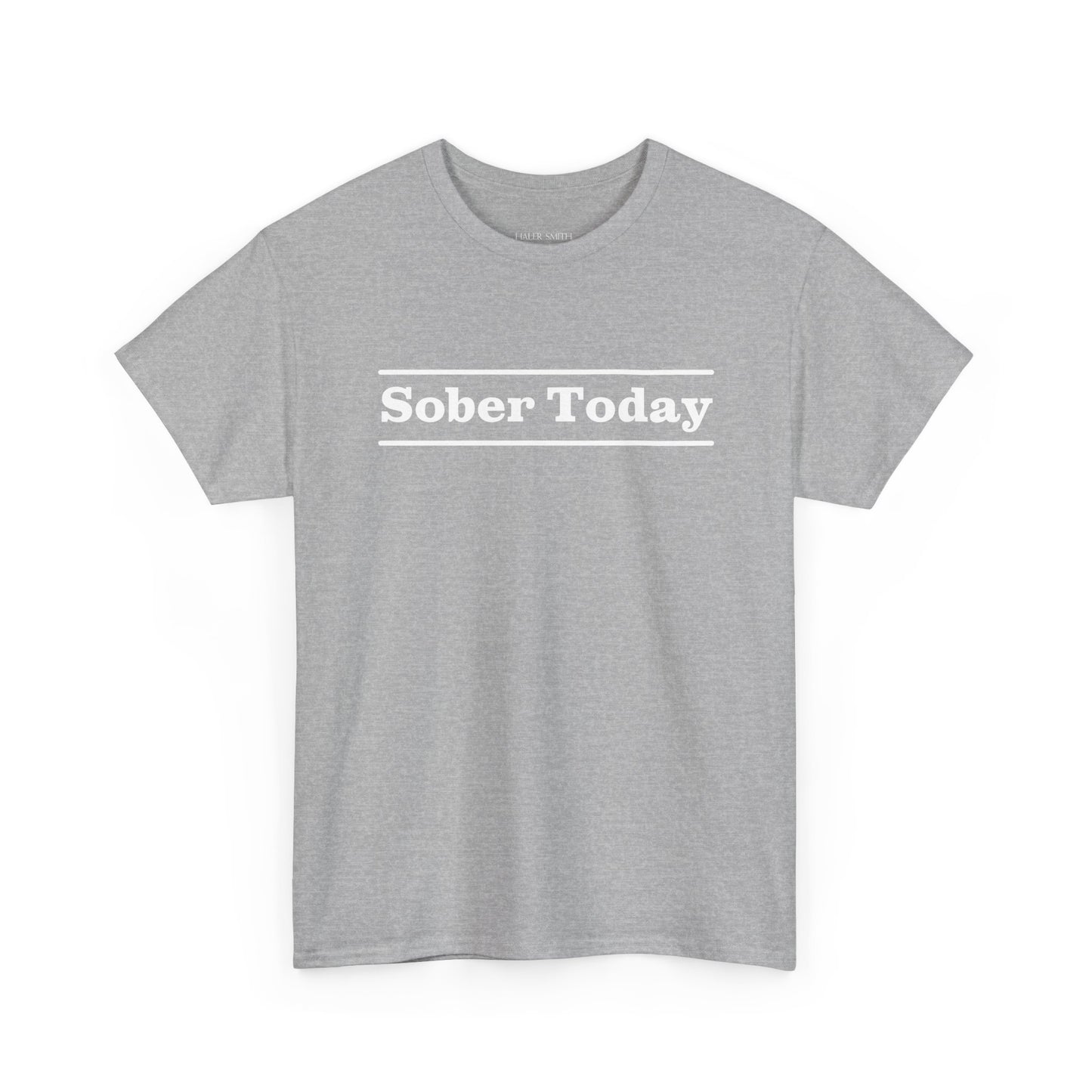 Recovery Short Sleeve T-Shirt | Sober Today Design 3 On The Front