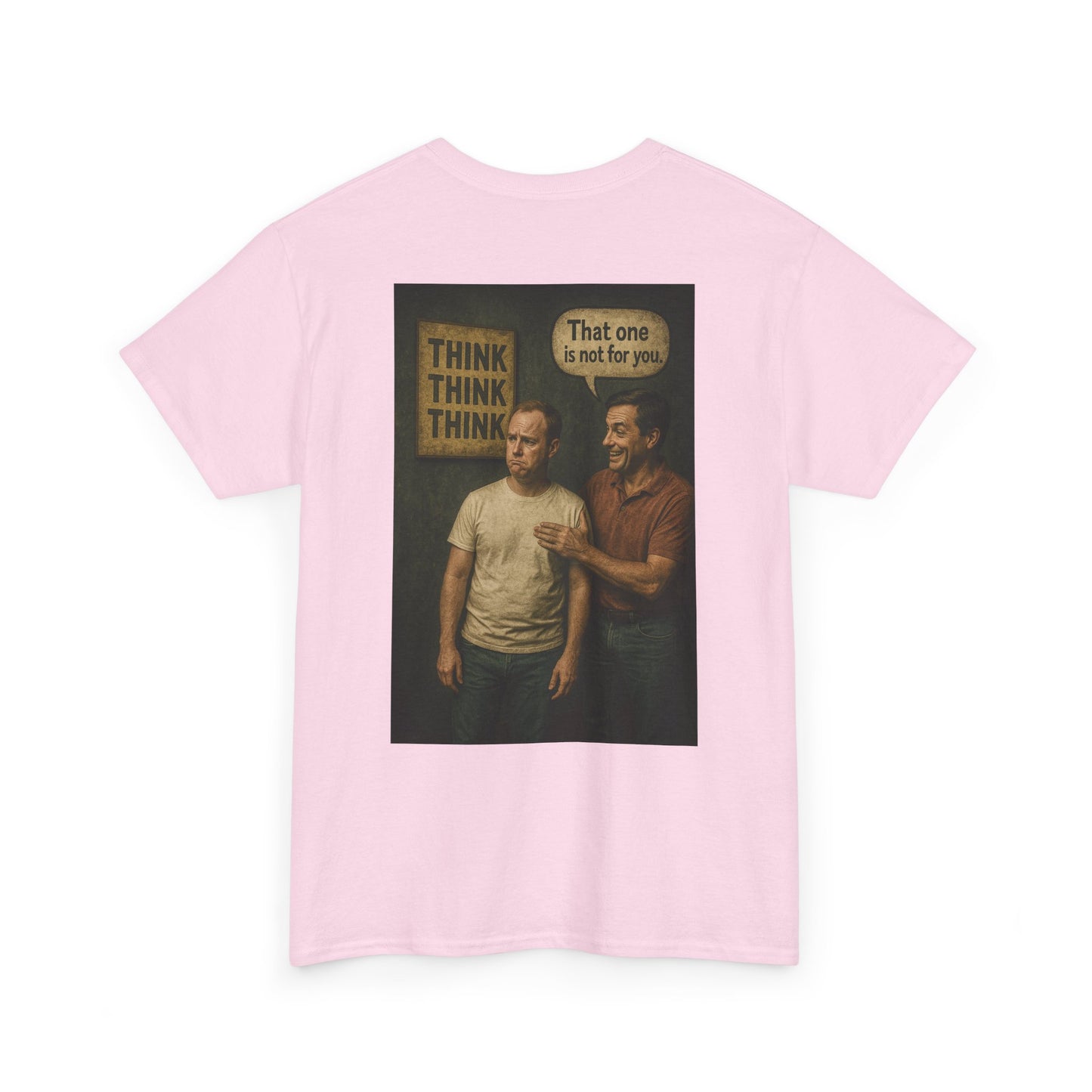 Haler Smith - T-Shirt - Haler Smith Heavy Cotton Short Sleeve Tee S - XL - Think Is Not For You - Clubhouse Male