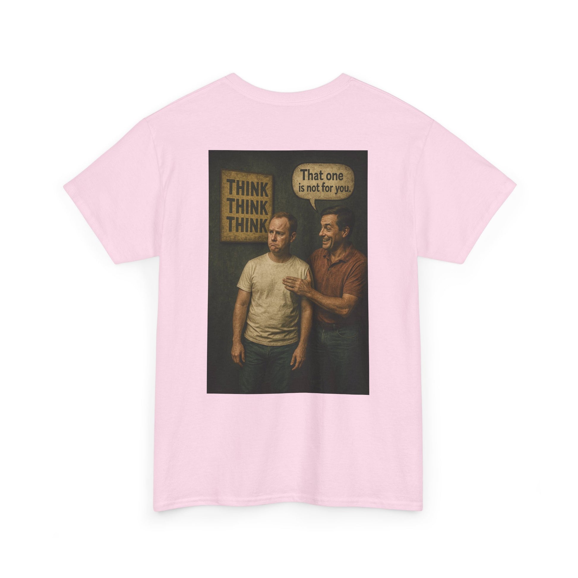 Haler Smith - T-Shirt - Haler Smith Heavy Cotton Short Sleeve Tee S - XL - Think Is Not For You - Clubhouse Male