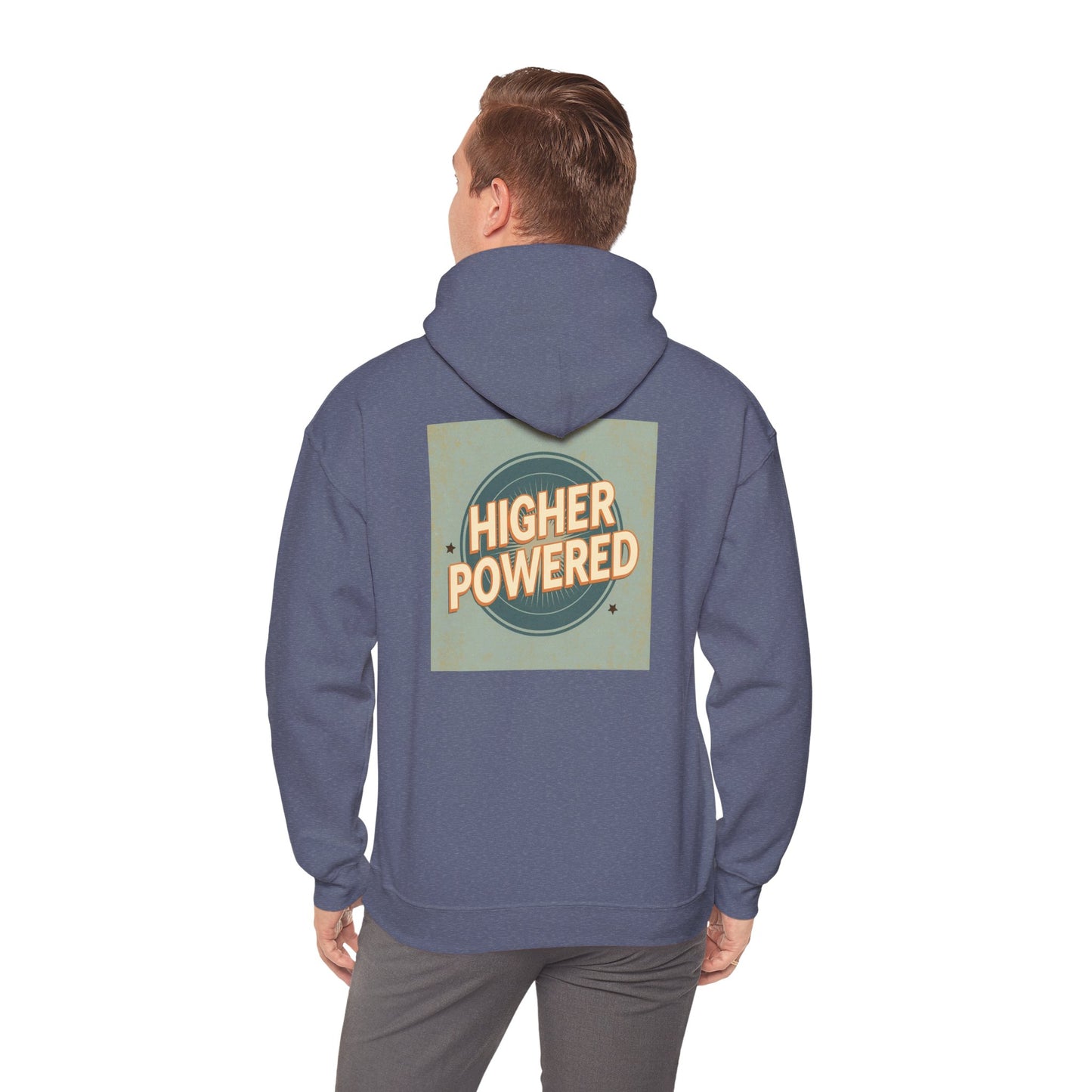Haler Smith - Hoodie - Haler Smith Cotton Blend Hooded Sweatshirt Hoodie - Higher Powered 1 - S - XL