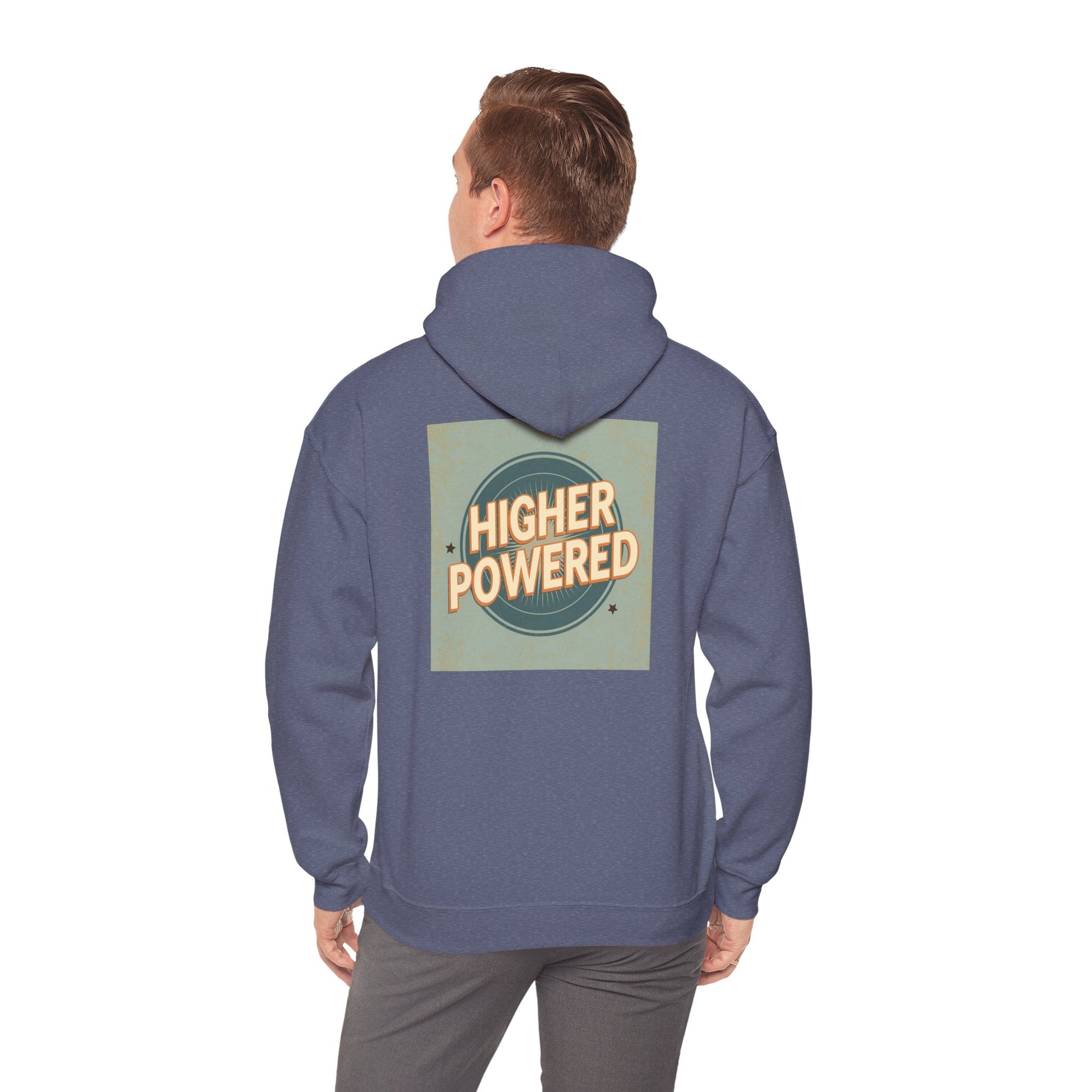 Haler Smith - Hoodie - Haler Smith Cotton Blend Hooded Sweatshirt Hoodie - Higher Powered 1 - S - XL