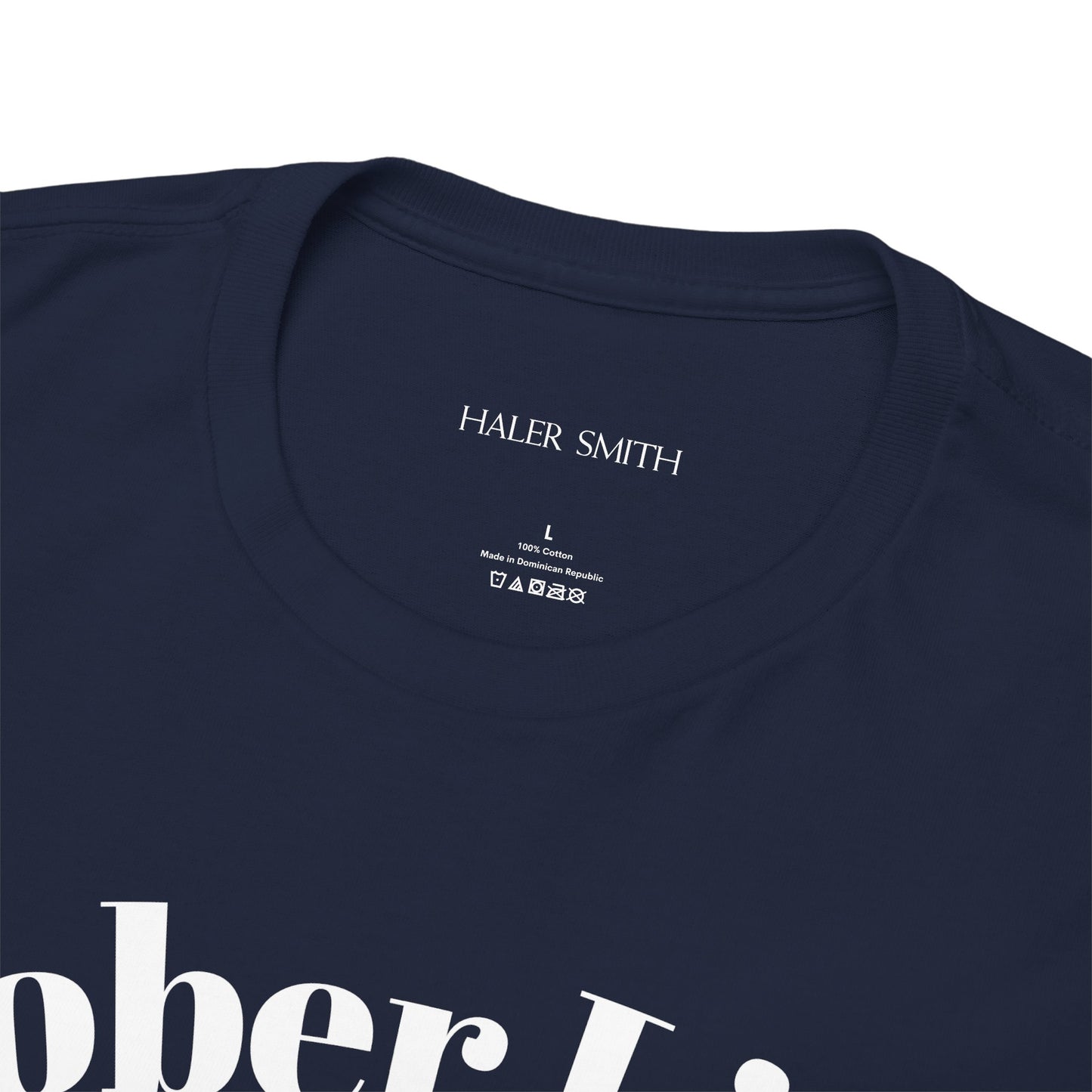 Recovery Short Sleeve T-Shirt | Sober Life Est. Design 1 On The Front
