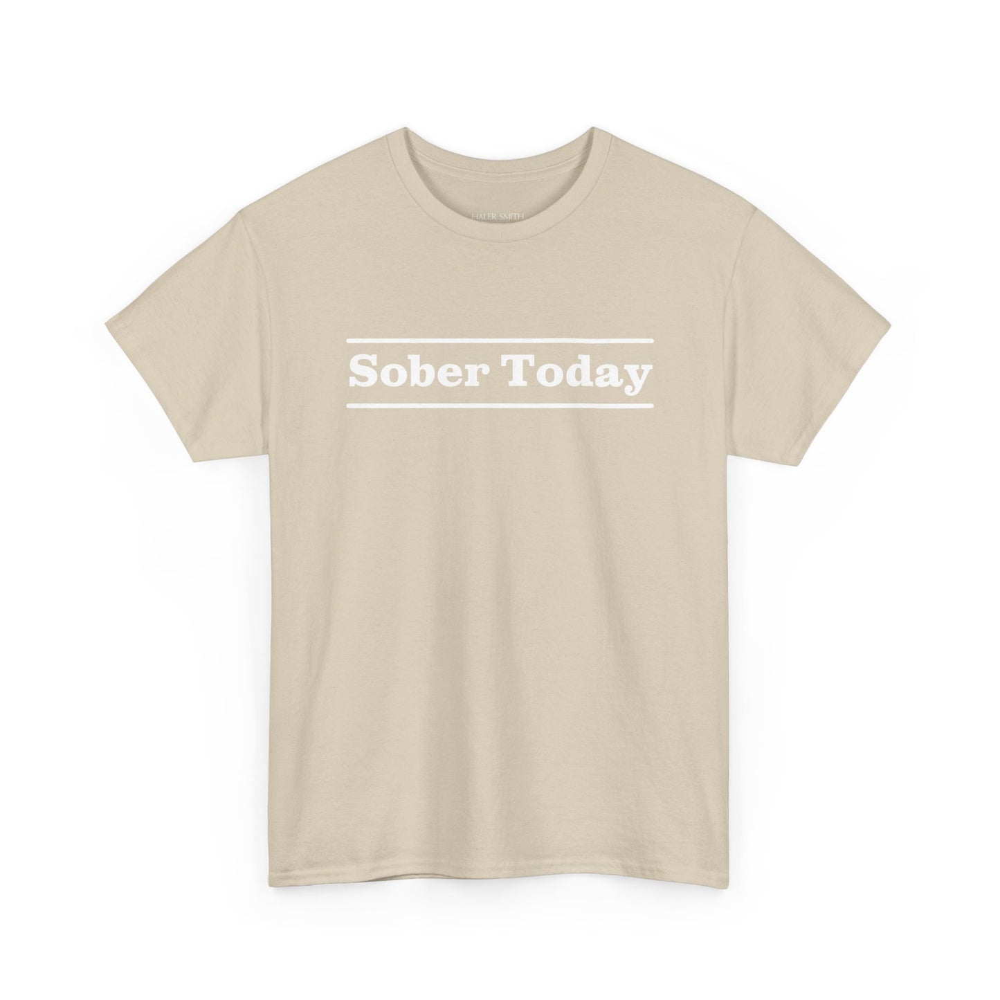 Recovery Short Sleeve T-Shirt | Sober Today Design 3 On The Front