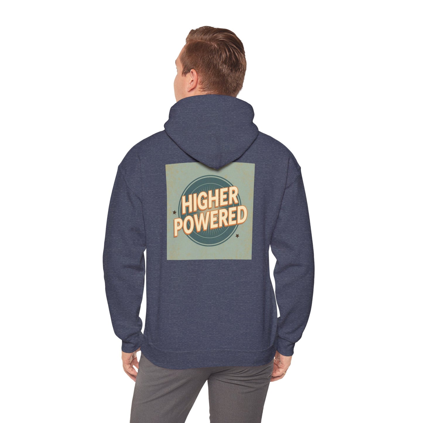 Haler Smith - Hoodie - Haler Smith Cotton Blend Hooded Sweatshirt Hoodie - Higher Powered 1 - S - XL