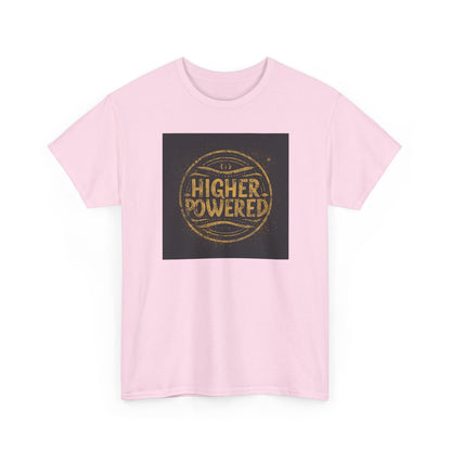 Recovery Short Sleeve T-Shirt | Higher Powered Design 2 On The Front