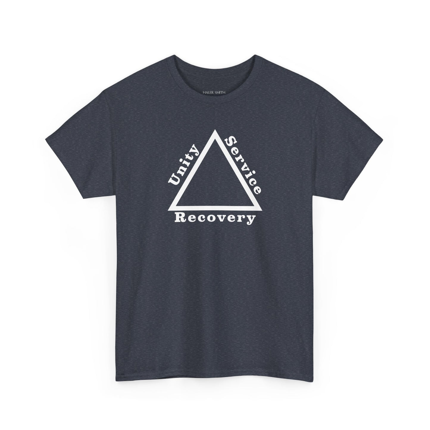 Recovery Short Sleeve T-Shirt | Unity Service Recovery Design 1 On The Front