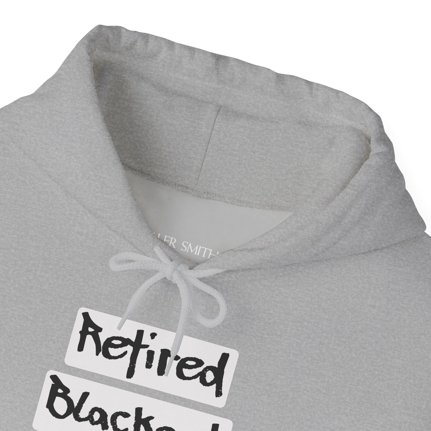 Recovery Hoodie | Retired Blackout Artist 1 On The Front