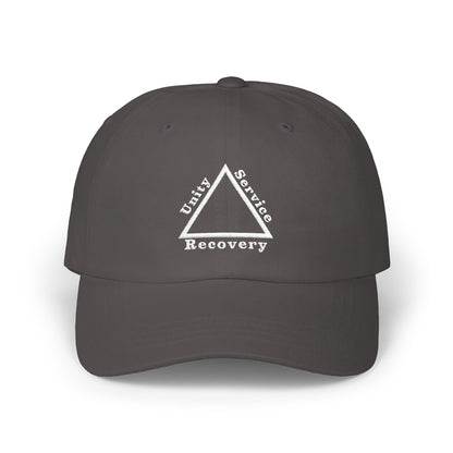 Haler Smith Dad Cap - Unity Service Recovery 1 - White