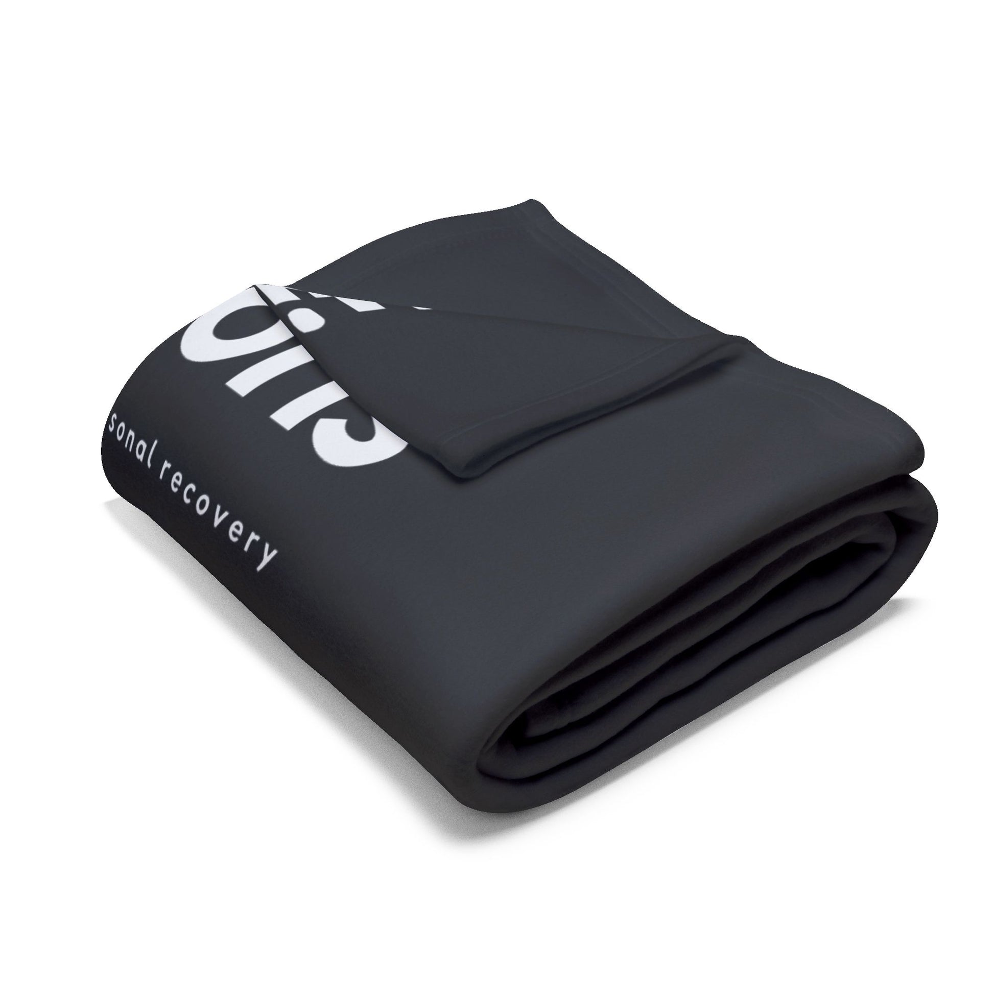 Haler Smith - Home Decor - Haler Smith Polar Fleece Blanket - 12 Traditions - Black