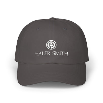 Haler Smith - Hats - Haler Smith Dad Cap - Haler Smith Logo - White