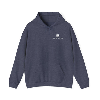 Haler Smith Cotton Blend Hooded Sweatshirt Hoodie 2XL-5XL - Change Logo White