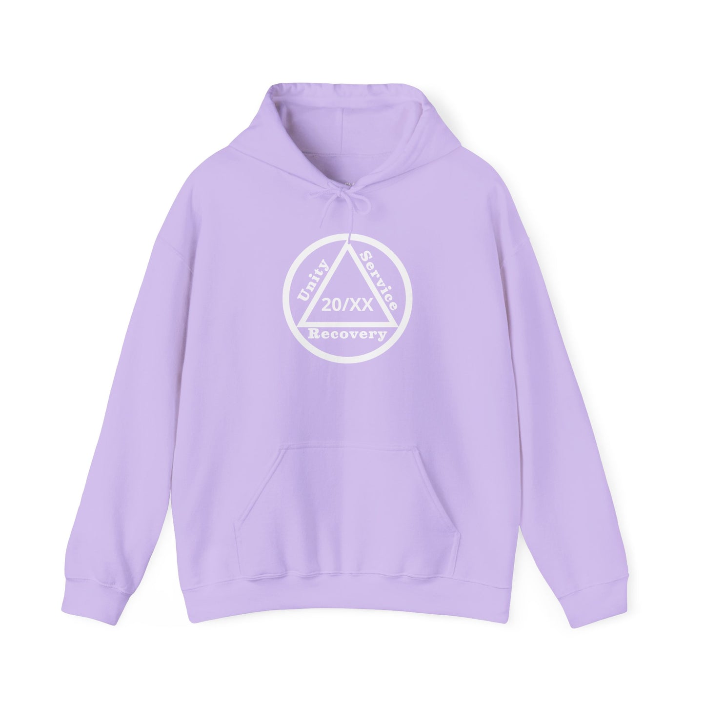 Sobriety Hoodie | Unity Service Recovery Sobriety Years Design 1 On The Front