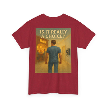 Haler Smith - T-Shirt - Haler Smith Heavy Cotton Short Sleeve Tee 2XL - 5XL - Is It Really My Choice - Bar and Phone
