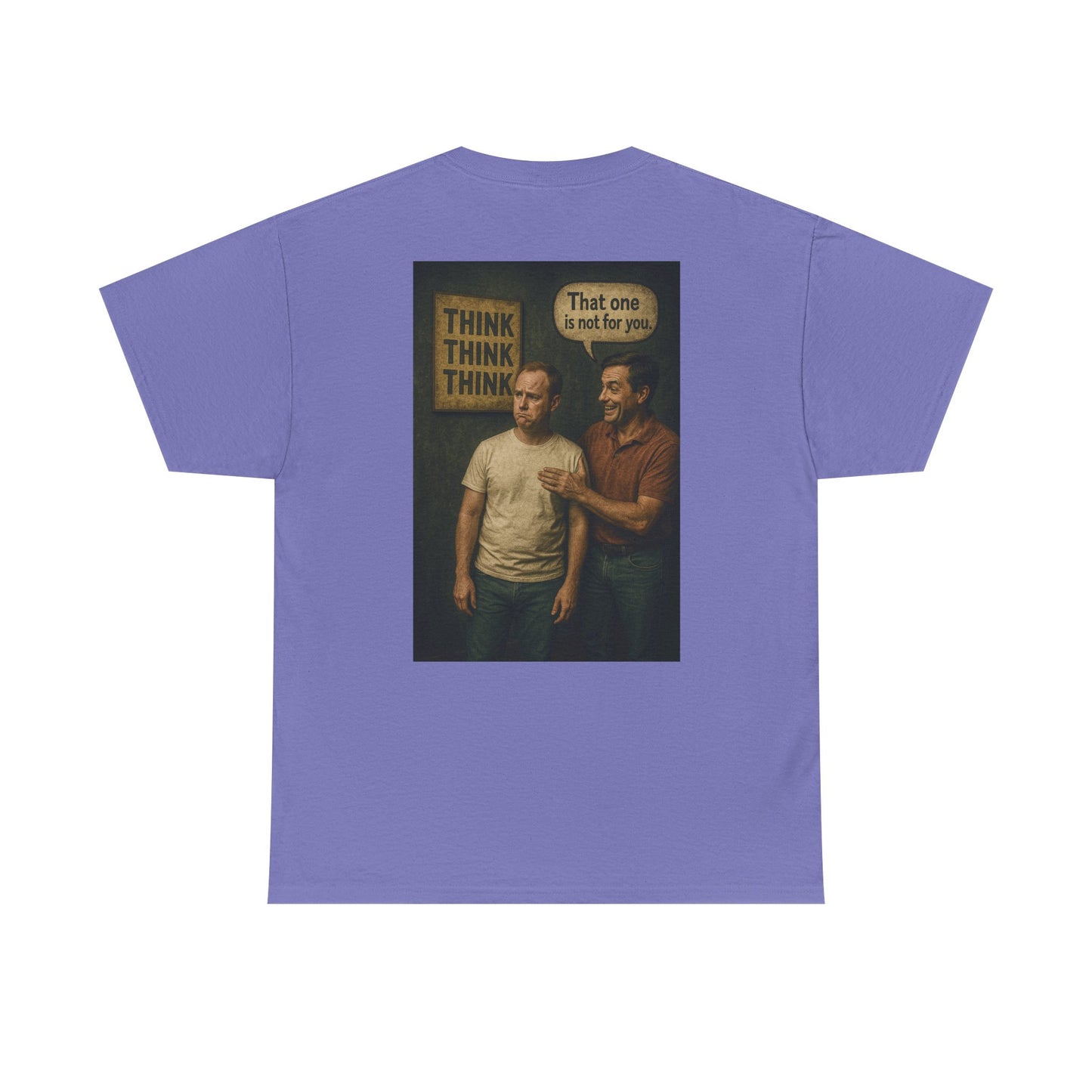 Haler Smith Heavy Cotton Short Sleeve Tee S-XL - Think Is Not For You - Clubhouse Male