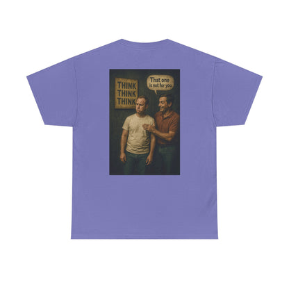 Haler Smith Heavy Cotton Short Sleeve Tee S-XL - Think Is Not For You - Clubhouse Male