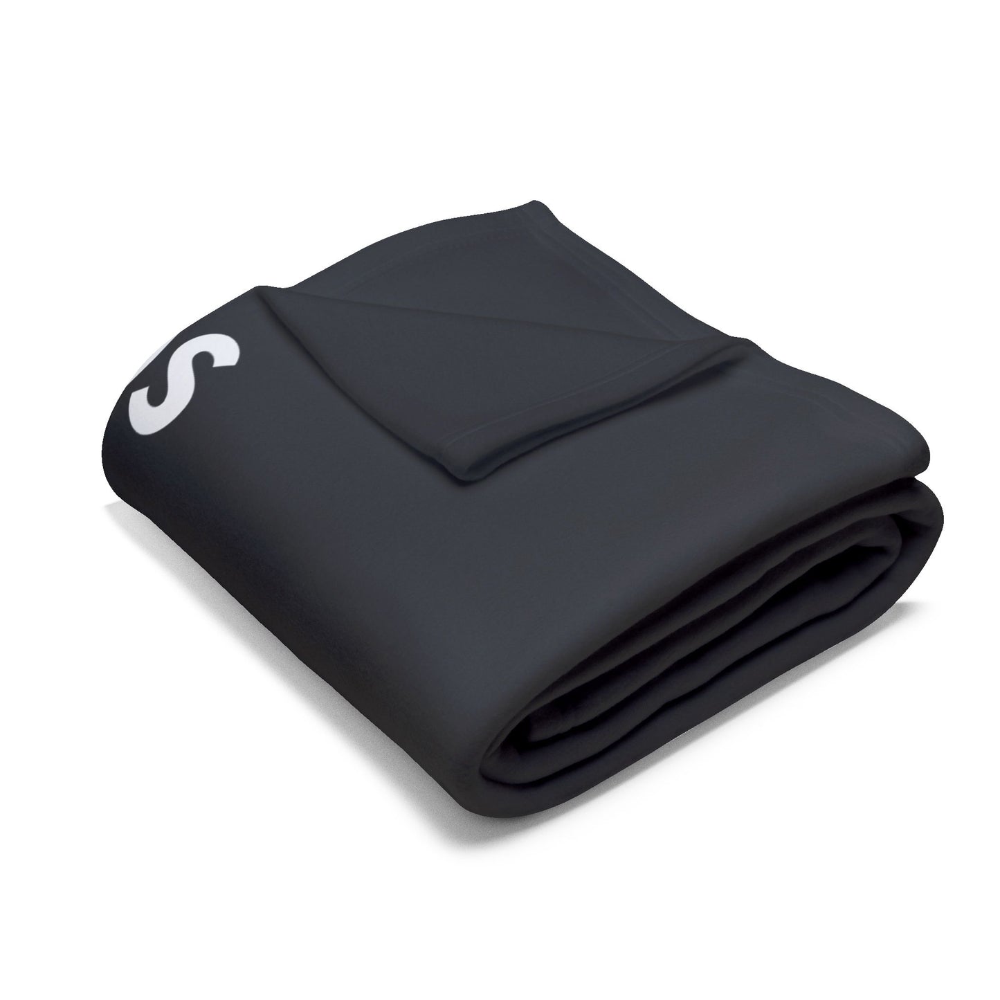 Haler Smith Polar Fleece Blanket - 12 Steps - Black