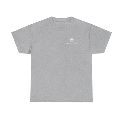 Haler Smith Heavy Cotton Short Sleeve Tee 2XL-5XL - Live The Steps - White Letters