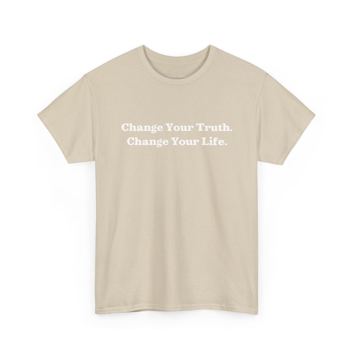 Recovery Short Sleeve T-Shirt | Change Your Truth Change Your Life On The Front