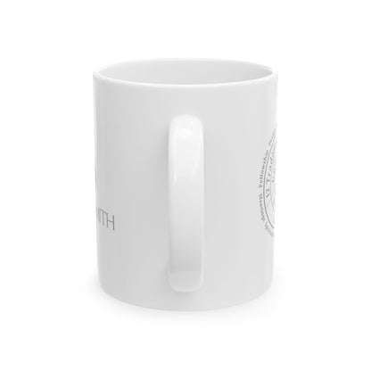 Haler Smith - Mug - Haler Smith Ceramic Mug - Higher Power 1 - Black Letters