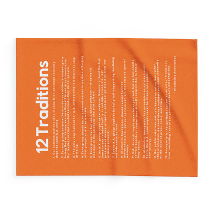 Haler Smith - Home Decor - Haler Smith Polar Fleece Blanket - 12 Traditions - Crusta