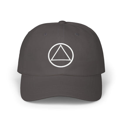 Recovery Dad Cap | Circle and Triangle Design 1