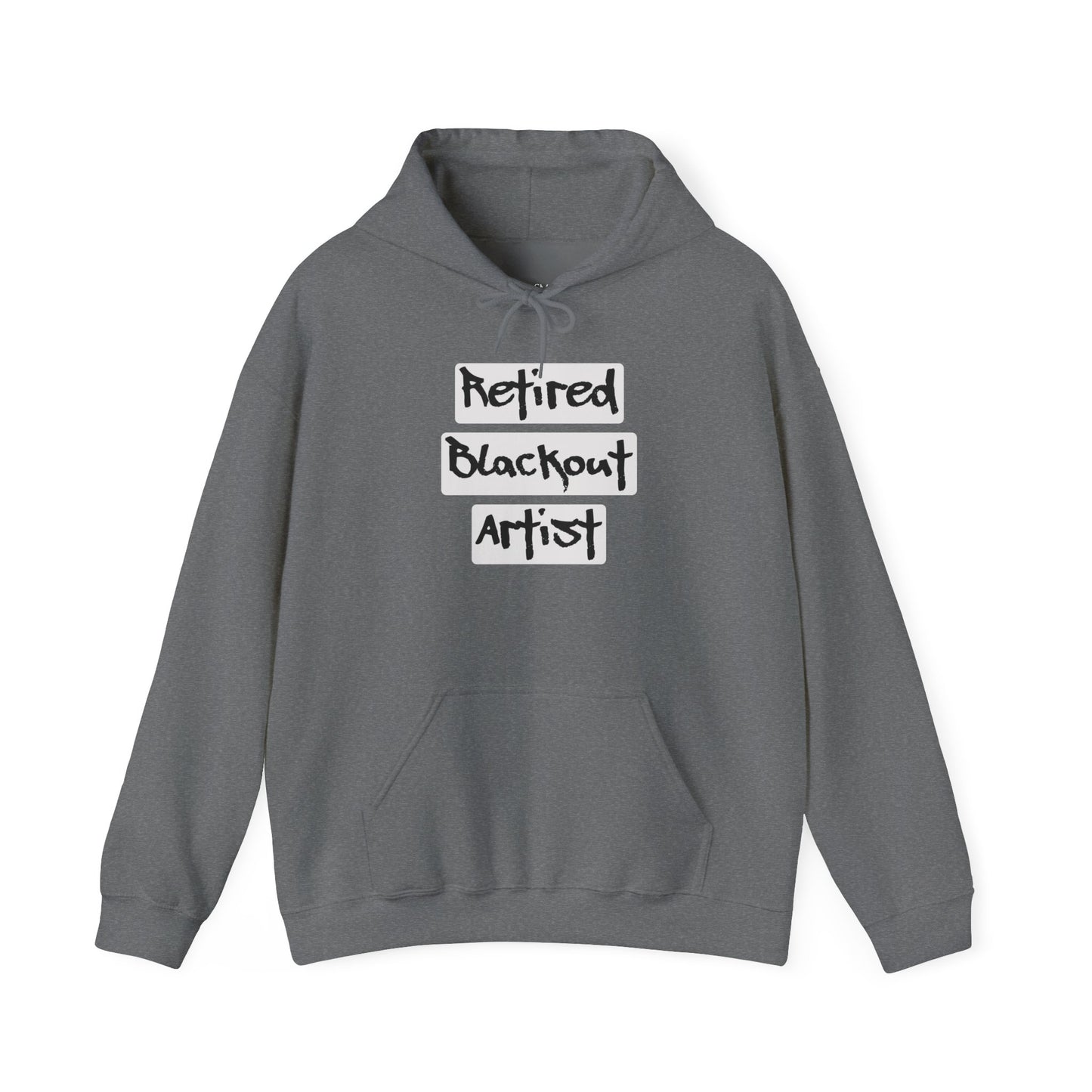 Recovery Hoodie | Retired Blackout Artist 1 On The Front