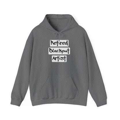 Recovery Hoodie | Retired Blackout Artist 1 On The Front