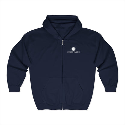 Haler Smith Full Zip Hooded Sweatshirt 2XL-3XL - One Day At A Time